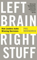 Left Brain, Right Stuff 9781781251355 Philip M. Rosenzweig Brukte bøker