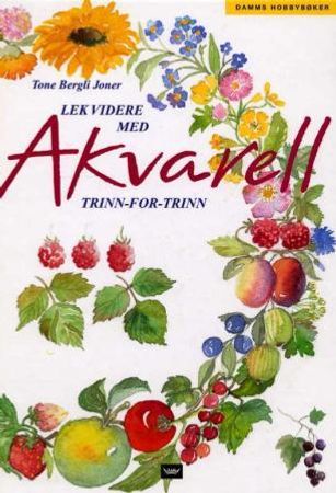 Lek videre med akvarell 9788249600977 Tone Bergli Joner Brukte bøker