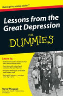 Lessons from the Great Depression For Dummies 9780470487488 Steve Wiegand Brukte bøker