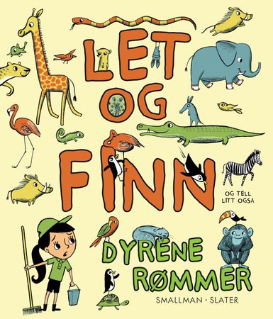 Let og finn og tell litt også 9788231609285 Steve Smallman Brukte bøker