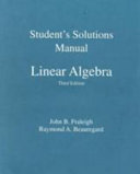 Linear Algebra 9780201526776 John B. Fraleigh Brukte bøker
