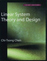 Linear System Theory and Design 9780195117776 Chi-Tsong Chen Brukte bøker
