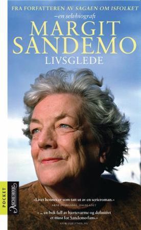 Livsglede 9788203350153 Margit Sandemo Brukte bøker
