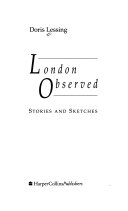 London Observed 9780002239356 Doris Lessing Brukte bøker