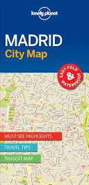 Lonely Planet Madrid City Map 9781786577856 Lonely Planet Publications Brukte bøker