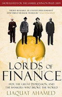 Lords of Finance 9780099493082 Liaquat Ahamed Brukte bøker