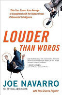 Louder Than Words 9780061771392 Joe Navarro Toni Sciarra Poynter Brukte bøker