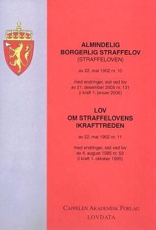 Lov om rettergangsmåten i straffesaker (straffeprosessloven) av 22. mai 1981 nr. 25 9788202199395  Brukte bøker