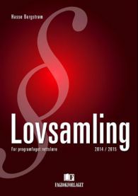 Lovsamling : rettslære : 2014/2015 9788211019790 Hasse Bergstrøm Brukte bøker