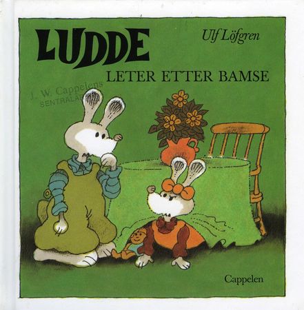 Ludde leter etter Bamse 9788202118365 Ulf Löfgren Brukte bøker