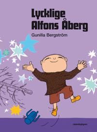 Lycklige Alfons Åberg 9789129685237 Gunilla Bergström Brukte bøker