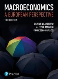 Macroeconomics: A European Perspective 9781292085678 Olivier Blanchard Francesco Giavazzi Alessia Amighini Brukte bøker