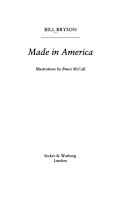 Made in America 9780436201400 Bill Bryson Brukte bøker