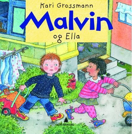 Malvin og Ella 9788205419759 Kari Grossmann Brukte bøker