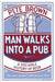 Man Walks Into a Pub 9780330412209 Pete Brown Brukte bøker