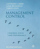 Management Control: Theories, Issues and Performance, Second Edition 9781403935359 David Otley Anthony J. Berry Jane Broadbent Brukte bøker