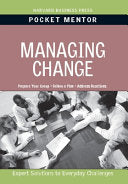 Managing Change 9781422129692  Brukte bøker