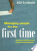 Managing People for the First Time 9781854183323 Julie Lewthwaite Brukte bøker