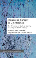 Managing Reform in Universities 9780230300378 B. Stensaker J. Välimaa C. Sarrico Brukte bøker