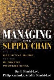 Managing the Supply Chain 9780071410311 David Simchi-Levi Edith Simchi-Levi Philip Kaminsky Brukte bøker