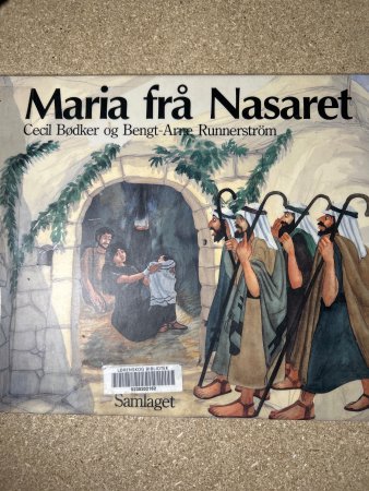 Maria frå Nasaret 9788252135800 Cecil Bødker Bengt Arne Runnerström Brukte bøker