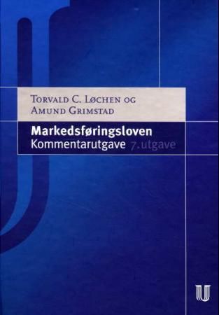 Markedsføringsloven 9788215002491 Torvald C. Løchen Brukte bøker