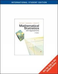 Mathematical Statistics with Applications, International Edition 9780495385080 William Mendenhall Dennis Wackerly Richard Scheaffer Brukte bøker