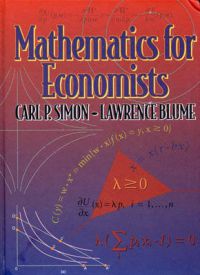 Mathematics for Economists 9780393957334 Lawrence E. Blume Carl P. Simon Brukte bøker
