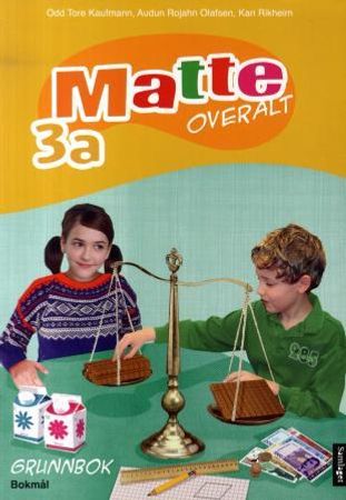 Matte overalt 3a 9788252178975 Audun Rojahn Olafsen Odd Tore Kaufmann Kari Rikheim Brukte bøker