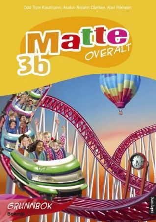 Matte overalt 3b 9788252179125 Odd Tore Kaufmann Kari Rikheim Audun Rojahn Olafsen Brukte bøker