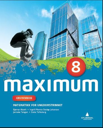 Maximum 8 9788205395015 Linda Tangen Bråthe Ingvill Stedøy Bjørnar Alseth Grete Normann Tofteberg Janneke Tangen Brukte bøker