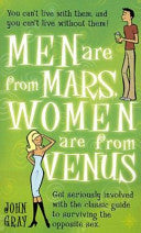 Men are from Mars, Women are from Venus 9780007137466 John Gray Brukte bøker