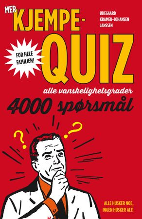 Mer kjempequiz 9788282114363 Roger Ødegaard Walter Janssen Øystein Kramer-Johansen Brukte bøker