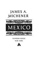 Mexico 9780679416494 James Albert Michener Brukte bøker