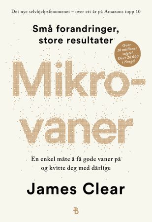 Mikrovaner 9788234718533 James Clear Brukte bøker