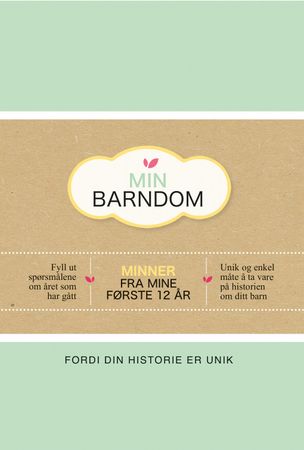 Min barndom. Innbundet 9788283131949 Elma van Vliet Brukte bøker