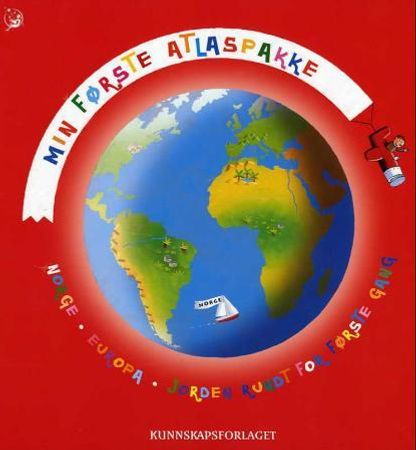 Min første atlaspakke 9788257316334 Pascale Hédelin Kirsten Halvorsen Brukte bøker