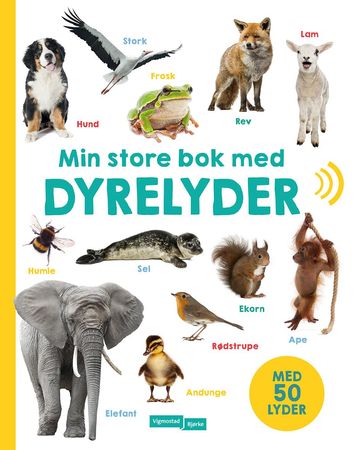 Min store bok med dyrelyder 9788241931505  Brukte bøker