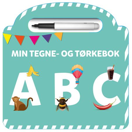 Min tegne- og tørkebok 9788283740530  Brukte bøker