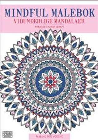 Mindful malebok 9788253543420  Brukte bøker