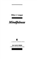 Mindfulness 9780201523416 Ellen J. Langer Brukte bøker
