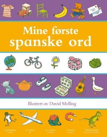 Mine første spanske ord 9788257320195  Brukte bøker