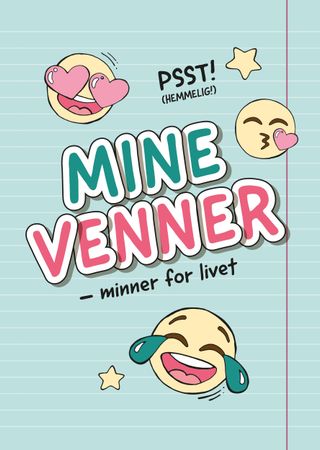 Mine venner - minner for livet 9788293627272  Brukte bøker