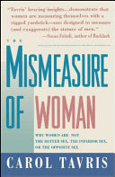 Mismeasure of Woman 9780671797492 Carol Tavris Brukte bøker