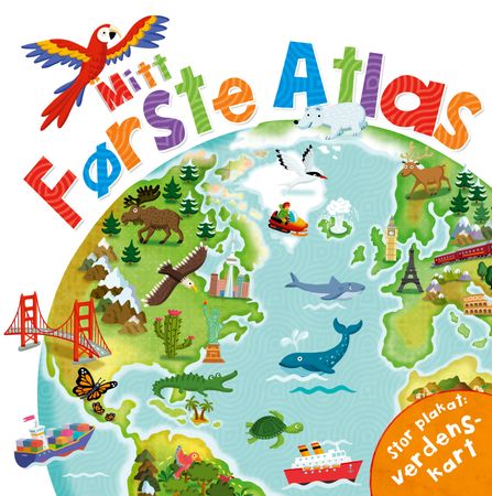 Mitt første atlas 9788283740387 Clive Carpenter Philip Steele Brukte bøker