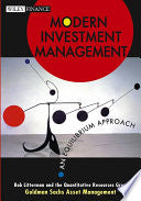 Modern Investment Management: An Equilibrium Approach 9780471124108 Bob Litterman Brukte bøker