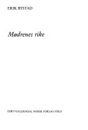 Mødrenes rike 9788205163942 Erik Bystad Brukte bøker