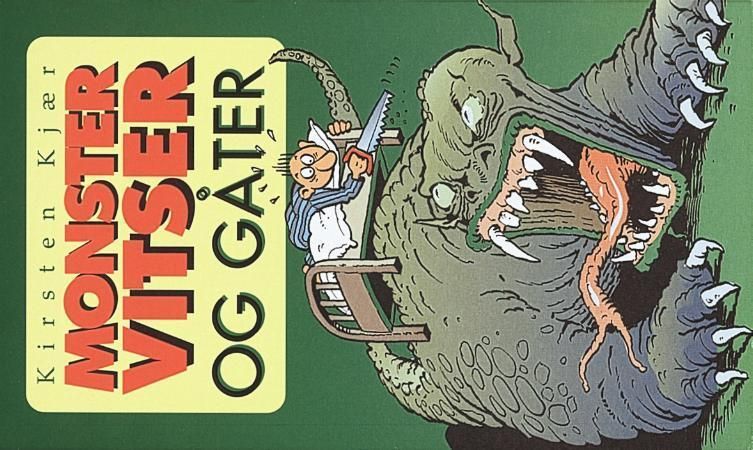 Monstervitser og gåter 9788251616843 Kirsten Kjær Brukte bøker
