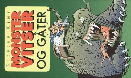Monstervitser og gåter 9788251616843 Kirsten Kjær Brukte bøker