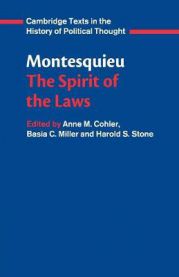 Montesquieu: The Spirit of the Laws 9780521369749 Charles de Secondat Baron de Montesquieu Anne M. Cohler Harold Samuel Stone Brukte bøker